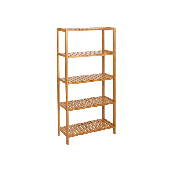 Regál Vidora 130x26x60, hnedý