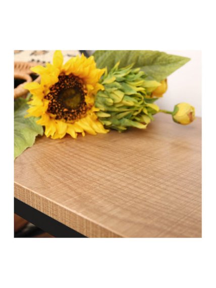 Botník Ponel 73x30x45 cm, hnedý a čierny, detail