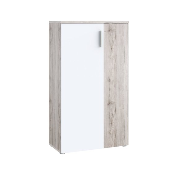 Botník But 69×120×34 cm, bielený dub
