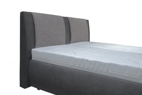 Dvojlôžko Limone v rozmere 180x200 cm, v poťahu Fashion 4 a Enjoy 6, detail čela 