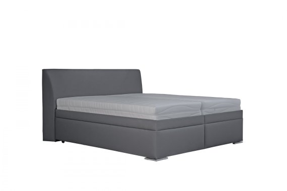 Dvojlôžko Hellen v rozmere 180x200, v poťahu Loft Grey