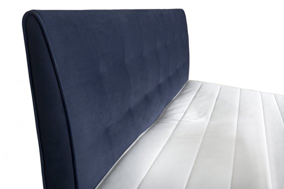 Boxspring Diego v rozmere 160x200 cm, v poťahu Amore 41, detail čela 
