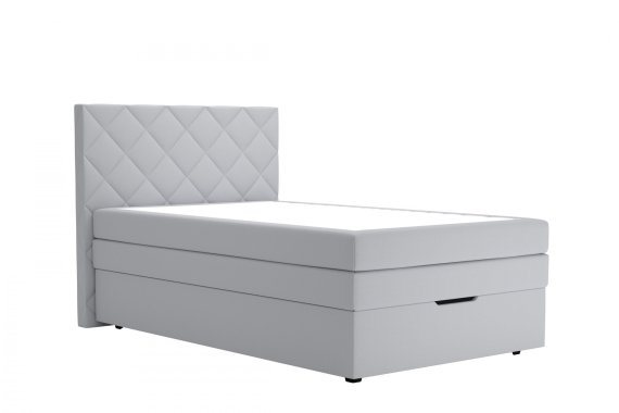 Boxspring Atika v rozmere 120x200 cm, v poťahu Enjoy 21 Grey