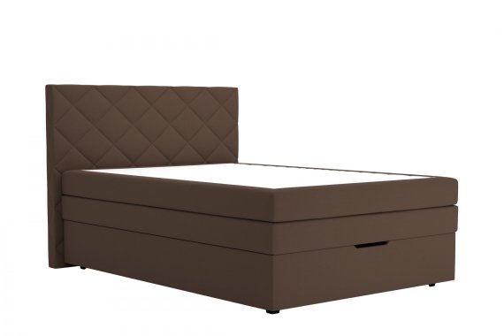 Boxspring Atika v rozmere 140x200 cm, v poťahu Enjoy 4 Brown