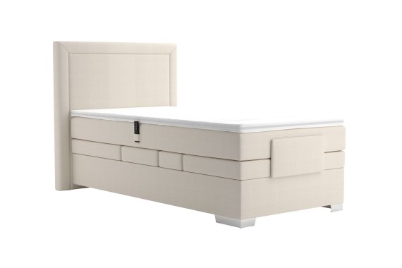Boxspring Margo v rozmere 100x200 cm, v poťahu Enjoy 1 Beige