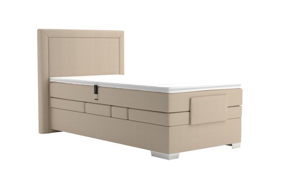 Boxspring Margo v rozmere 100x200 cm, v poťahu Enjoy 2 Camel