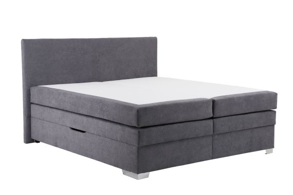 Boxspring Alexandra v rozmere 180x200 cm, v poťahu Enjoy 23 Ash, bez toppera