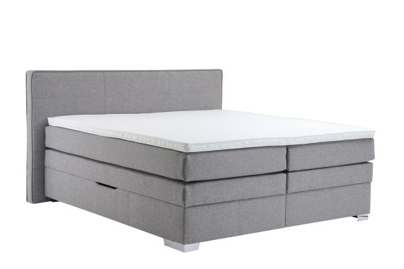 Boxspring Anika v rozmere 180x200 cm, v poťahu Malmö New 90, s topperom