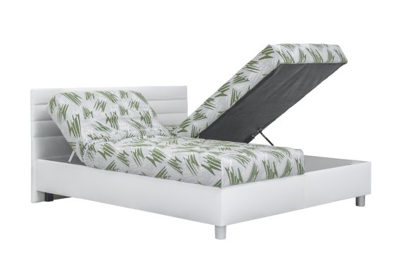 Dvojlôžko Spice v rozmere 180x200 cm, v poťahu Farad 45 a Loft 1, polohovanie