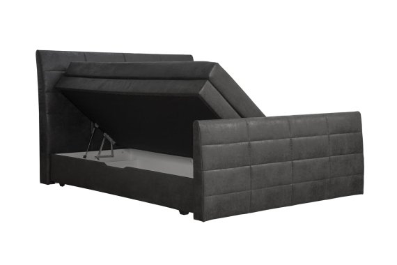 Boxspring Bonbon v rozmere 180x200 cm, v poťahu Gobi 97, úložný priestor