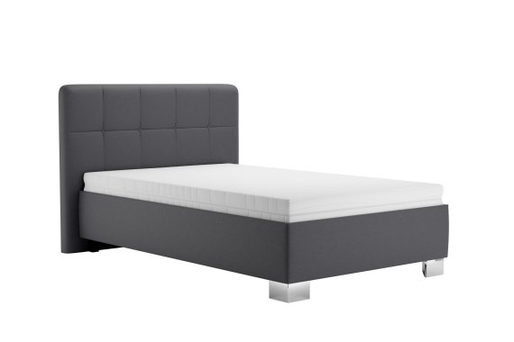 Jednolôžko Kelly v rozmere 120x200 cm, v poťahu Trinity 15, s matracom