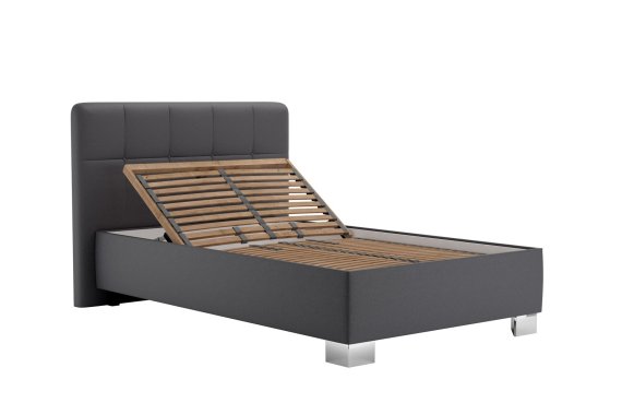 Jednolôžko Kelly v rozmere 120x200 cm, v poťahu Trinity 15, polohovanie hlavy