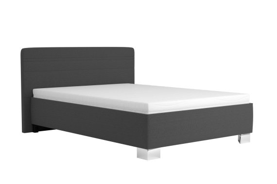 Jednolôžko Sendy v rozmere 140x200 cm, v poťahu Antony 74-88, s matracom