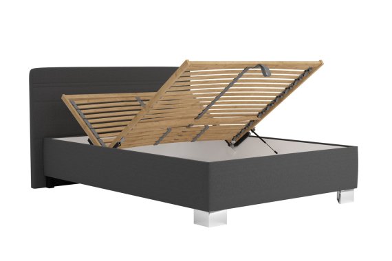 Jednolôžko Sendy v rozmere 140x200 cm, v poťahu Antony 74-88, polohovanie