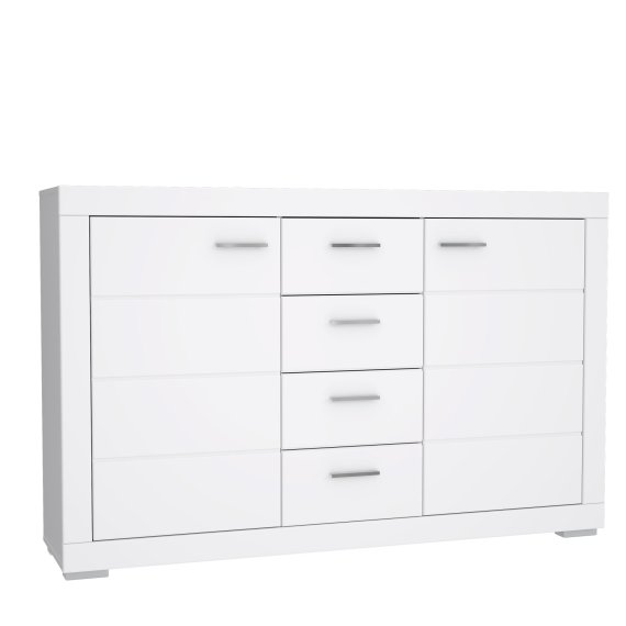 Komoda Snore 171x109 cm, biela