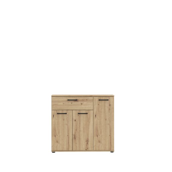 Komoda Nipo 90x82x30 cm, dub artisan
