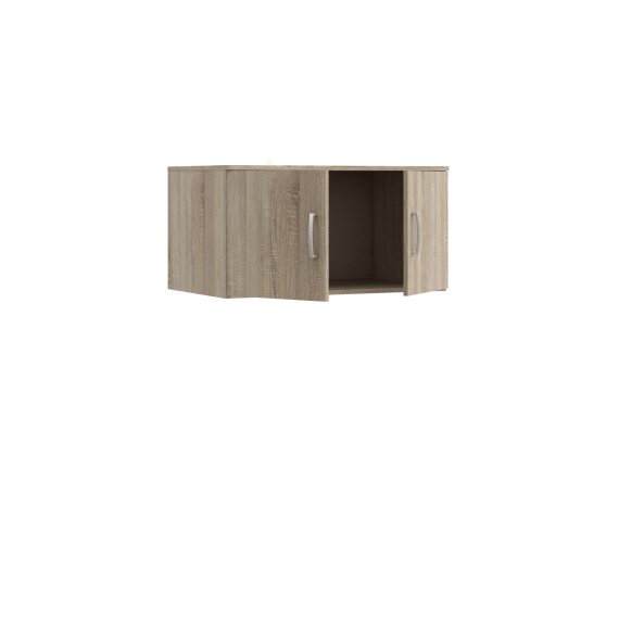 Nadstavec Nipo 82x43x53 cm, dub sonoma, otvorený