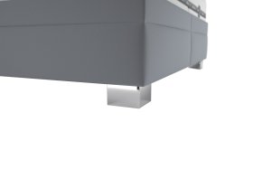 Dvojlôžko Kerstin v rozmere 180x200 cm, v poťahu Riviera 80, podnožie