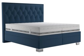 Dvojlôžko Kerstin v rozmere 180x200 cm, v poťahu Riviera 81, s matracom a topperom