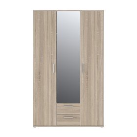 Skriňa Nant so šuplíkmi a zrkadlom, dub sonoma