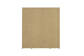 Skriňa Kais s posuvnými dverami a zrkadlom, dub sonoma