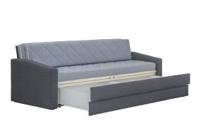  Rozkladacia pohovka Vision v poťahu Arte 14 / Arte 23, ukážka úložného priestoru