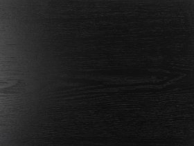 Písací stôl Senito so šuplíkom, čierny, dekor