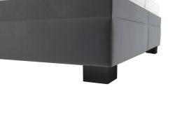 Dvojlôžko Ela v rozmere 180x200 cm, v poťahu Tiffany 18 Anthracite, podnožie