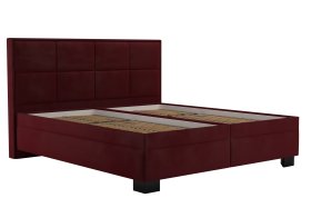 Dvojlôžko Ela v rozmere 180x200 cm, v poťahu Tiffany 32 Chianti, bez matracov