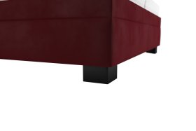 Dvojlôžko Ela v rozmere 180x200 cm, v poťahu Tiffany 32 Chianti, podnožie