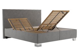 Dvojlôžko Sylva v rozmere 180x200 cm, v poťahu Salvador Sic 13, polohovanie