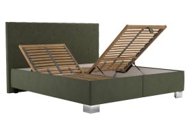 Dvojlôžko Sylva v rozmere 180x200 cm, v poťahu Salvador Sic 10, polohovanie