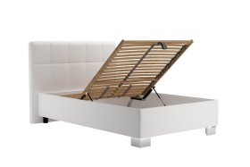 Jednolůžko Kelly v rozměru 140x200 cm, v potahu Loft 1, úložný prostor