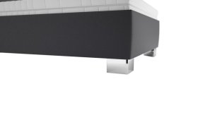 Jednolůžko Kelly v rozměru 120x200 cm, v potahu Loft Grey, podnoží