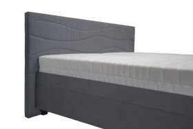 Dvojlôžko Windsor v rozmere 160x200 cm, v poťahu Amore 32, detail čela