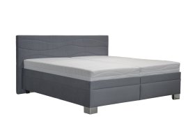 Dvojlôžko Windsor v rozmere 200x200 cm, v poťahu Amore 32, s matracmi