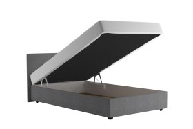 Jednolôžko Rodney v rozmere 120x200 cm, v poťahu Malmö New 90, úložný priestor