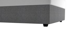 Jednolôžko Rodney v rozmere 120x200 cm, v poťahu Malmö New 90, podnožie