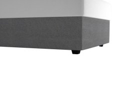 Jednolôžko Rodney v rozmere 90x200 cm, v poťahu Malmö New 90, podnožie