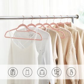 Ramienka Artex, semiš, 30 kusov, ružová, interiér