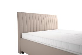 Dvojlôžko Lilibet v rozmere 160x200 cm, v poťahu Trinity 2, detail čela