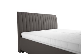 Dvojlôžko Lilibet v rozmere 160x200 cm, v poťahu Trinity 8, detail čela