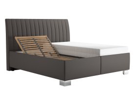 Dvojlôžko Lilibet v rozmere 160x200 cm, v poťahu Trinity 8, polohovanie hlavy