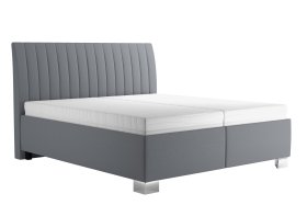 Dvojlôžko Lilibet v rozmere 160x200 cm, v poťahu Trinity 14, s matracmi