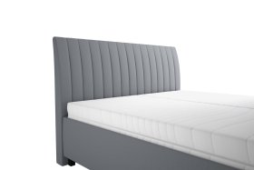 Dvojlôžko Lilibet v rozmere 160x200 cm, v poťahu Trinity 14, detail čela