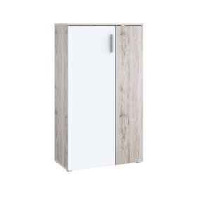 Botník But 69×120×34 cm, bielený dub