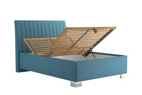 Jednolôžko Lilibet v rozmere 140x200 cm, v poťahu Trinity 13 Azur, polohovanie