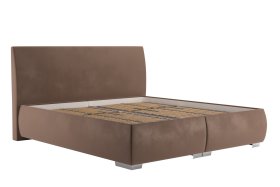 Dvojlôžko Idaho v rozmere 180x200 cm, v poťahu Tiffany 29 Taupe, bez matracov