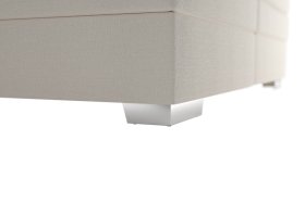 Boxspring Maria v rozmere 160x200 cm, v poťahu Bravo 2 Nature, podnožie