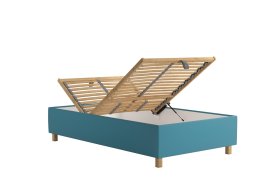 Válenda Neptún v rozmere 110x200 cm, v poťahu Trinity 13 Azur, úložný priestor
